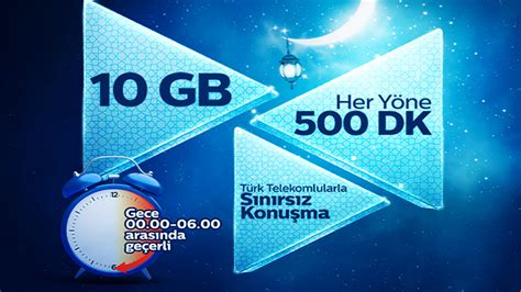 türk telekom hediye internet 2021